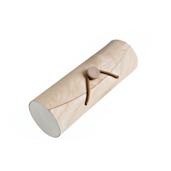 Packnwood Cylindrical Wooden Box With Latch - 2.5 Dia. x 8.9 H In, 50PK 210MAC7CYB - main